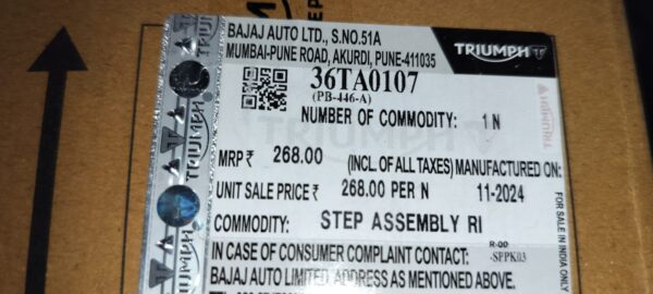 STEP ASSEMBLY RIDER LH -36TA0107