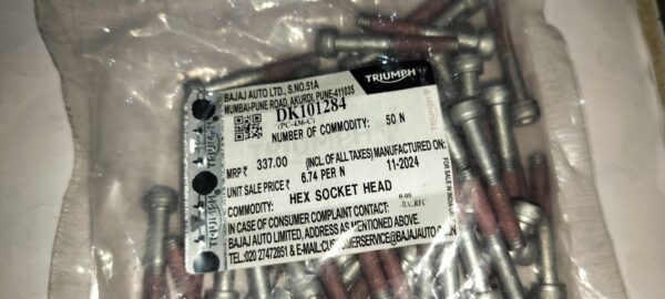 HEX SOCKET HEAD SCRE -DK101284