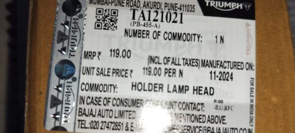 HOLDER LAMP HEAD LH -TA121021