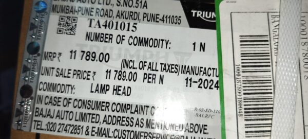 LAMP HEAD -TA401015