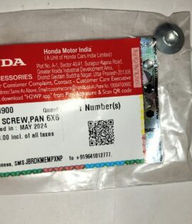 HONDA SCREW, PAN, 6X6  - 90005-KYJ-900