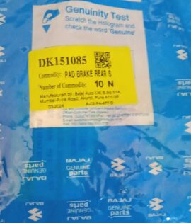 BAJAJ -PAD BRAKE RE (POP) -DK151085