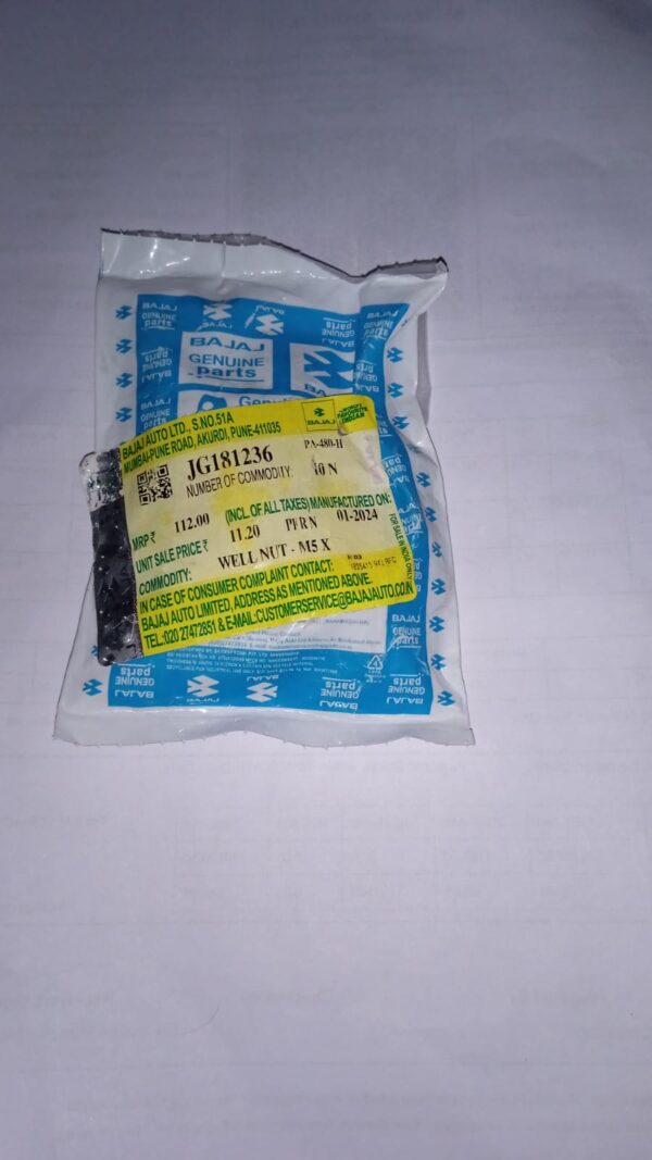 BAJAJ -WELL NUT - M5 X 16 L  -JG181236