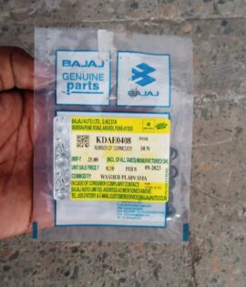 BAJAJ -WASHER PLAIN SMALL-4.5X8X0.5XBLK -KDAE0408