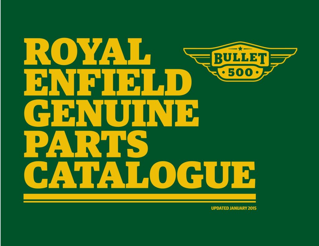 BULLET 500 SPARE PARTS CATALOGUE